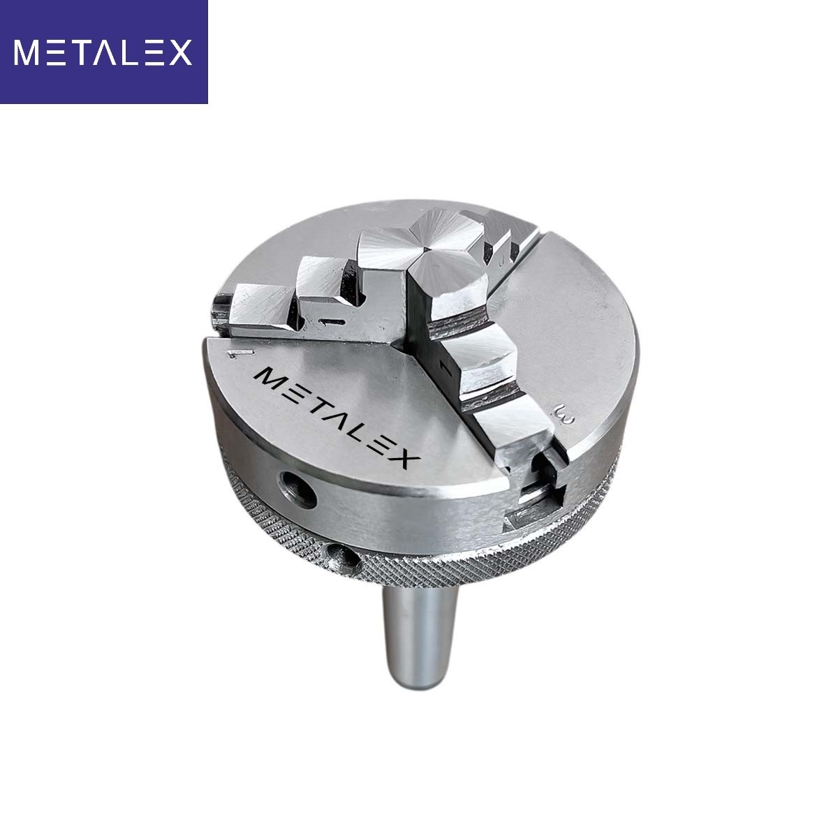 2-1/2″ 3 Jaw 2.5″ Self Centering Mini Small Baby Lathe Chuck Set MT3 Shank Arbor