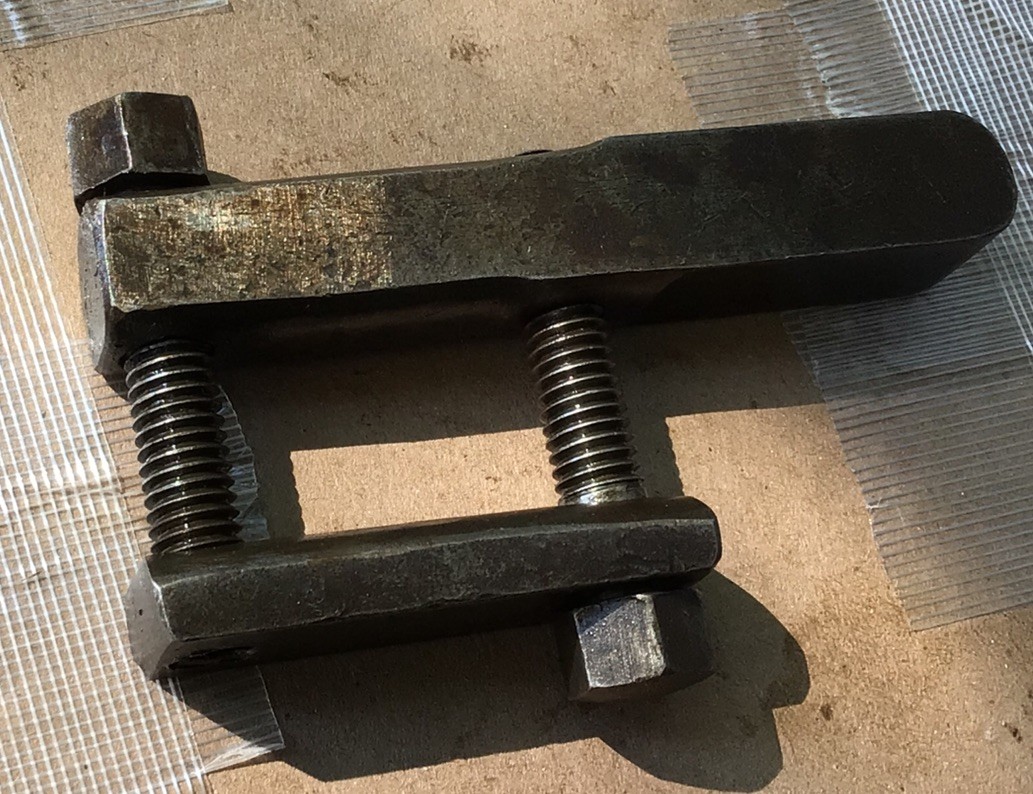 Clamp Gear Cutting, Lathe Dog, 1.75” Center To Center On Screws