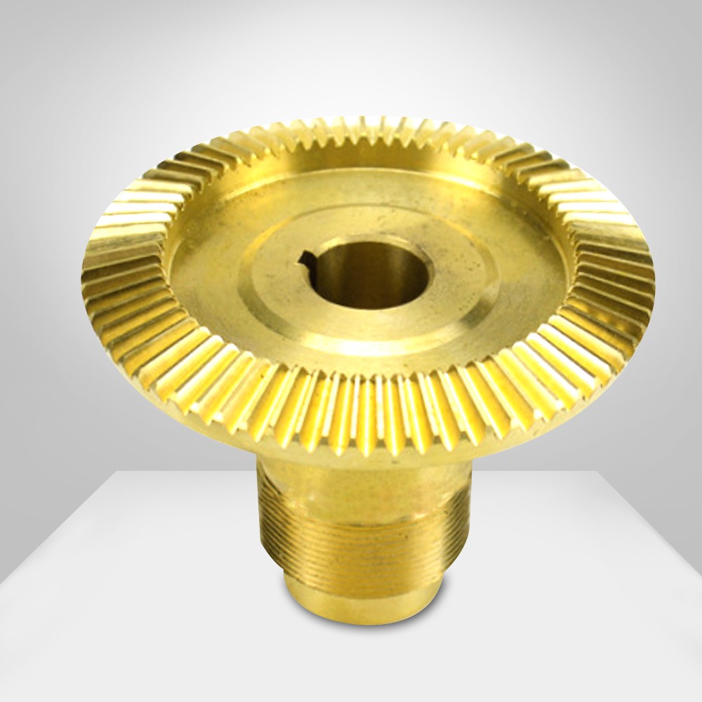 Servo Power Feed Bronze Gear Brass Straight Mill Gear Bevel Teeth for Bridgeport