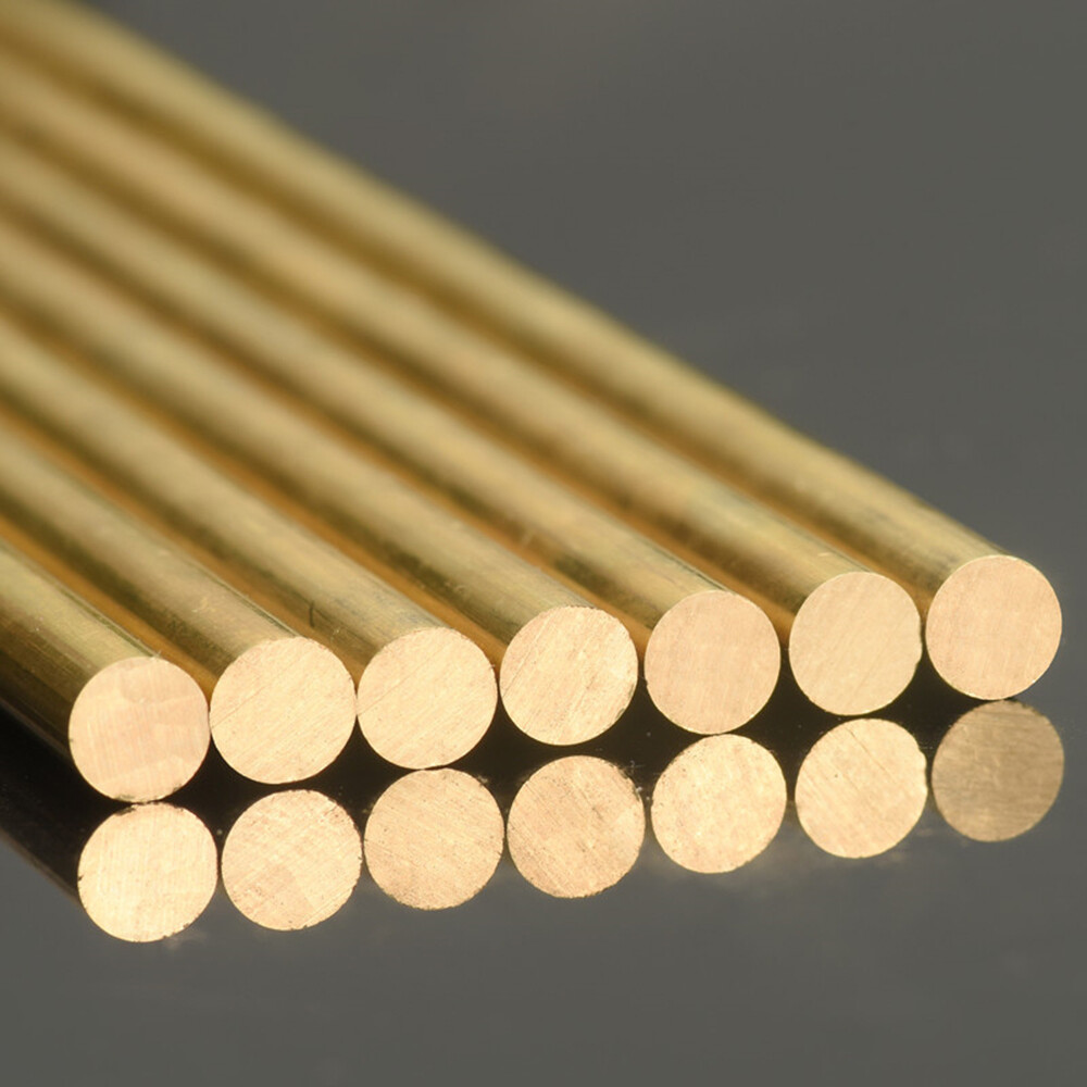 H62 Brass Round Metal Rod Φ0.8/1/1.2/1.3/1.5/1.6/1.8/2/2.2/2.3/2.4/2.5/2.6-40mm