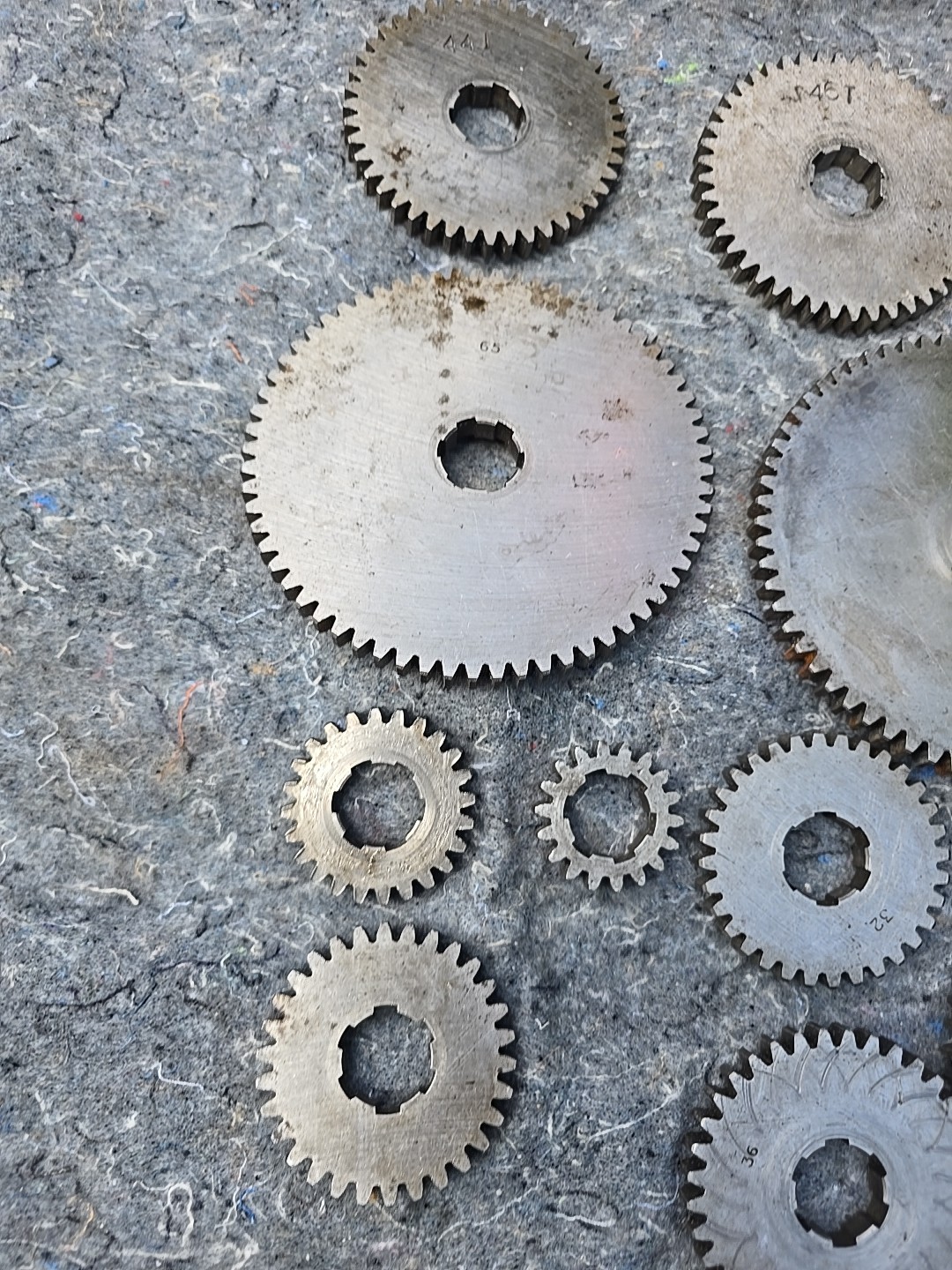 Harrison M250, Colchester late Bantam 2000 lathe change wheel Gears Gear