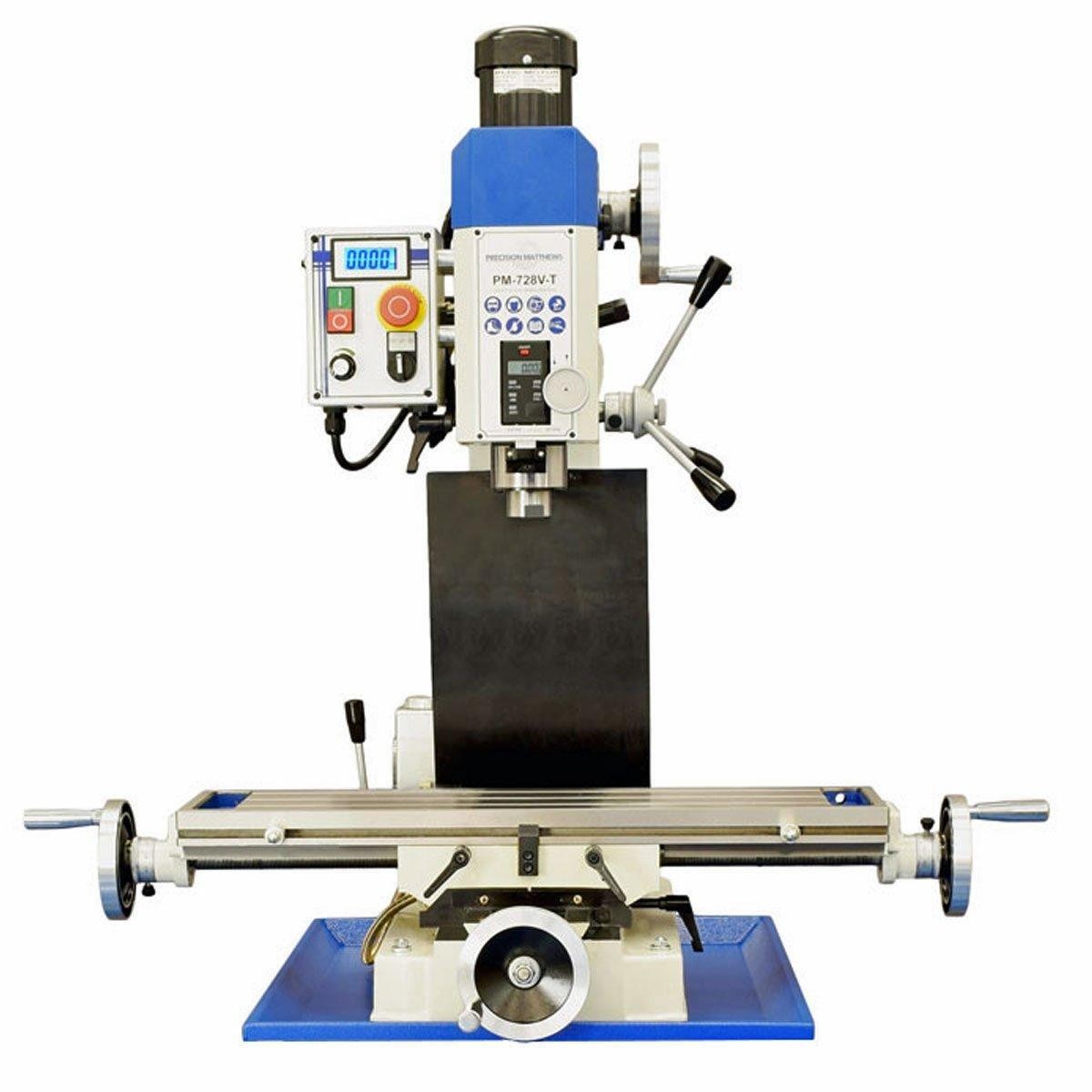 PM-728VT ULTRA PRECISION BENCH TOP VERTICAL MILLING MACHINE FREE SHIP! TAIWAN