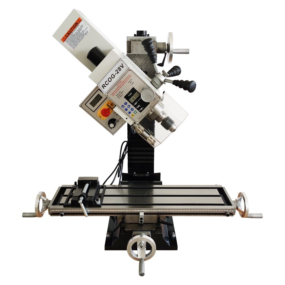 R8 Electric Heavy-duty Bench Drilling Milling Machine 1300W Brushless Motor