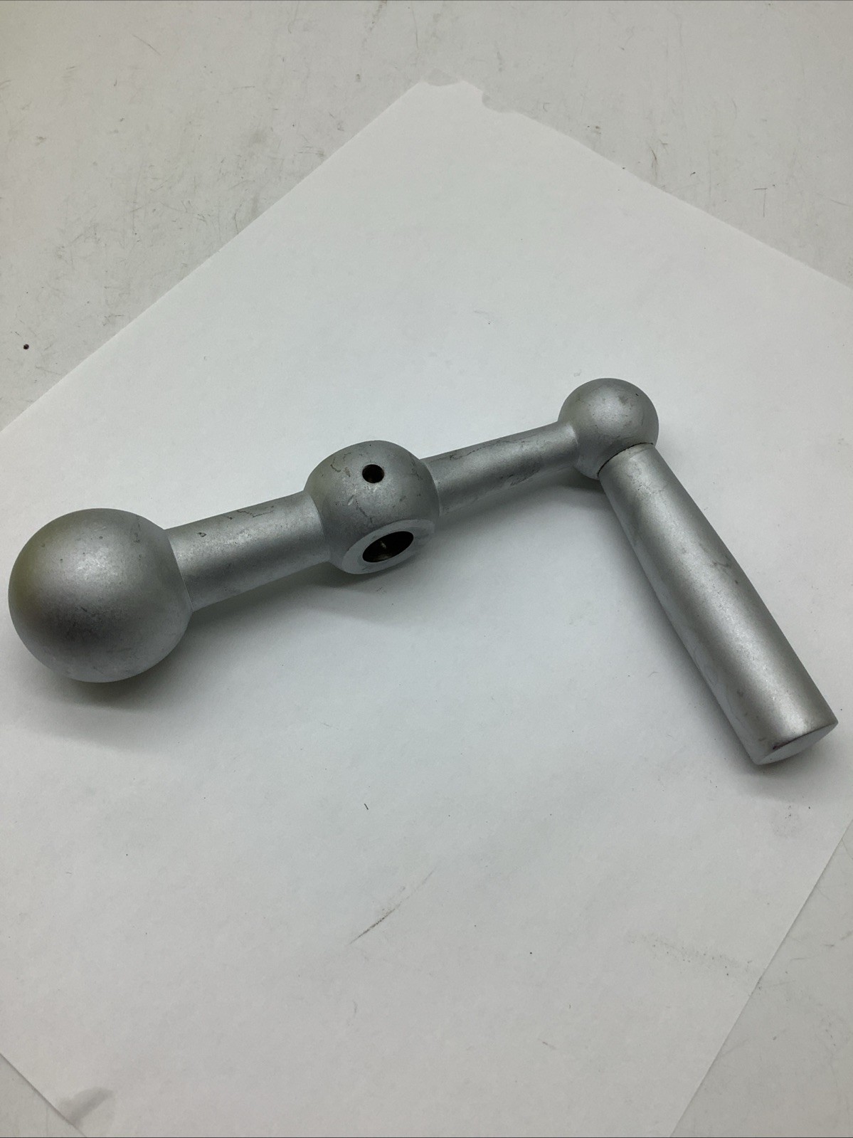 Lathe Ball Handle,Tri Ball Balanced, 365-06, 1 In Lot, 2568-J