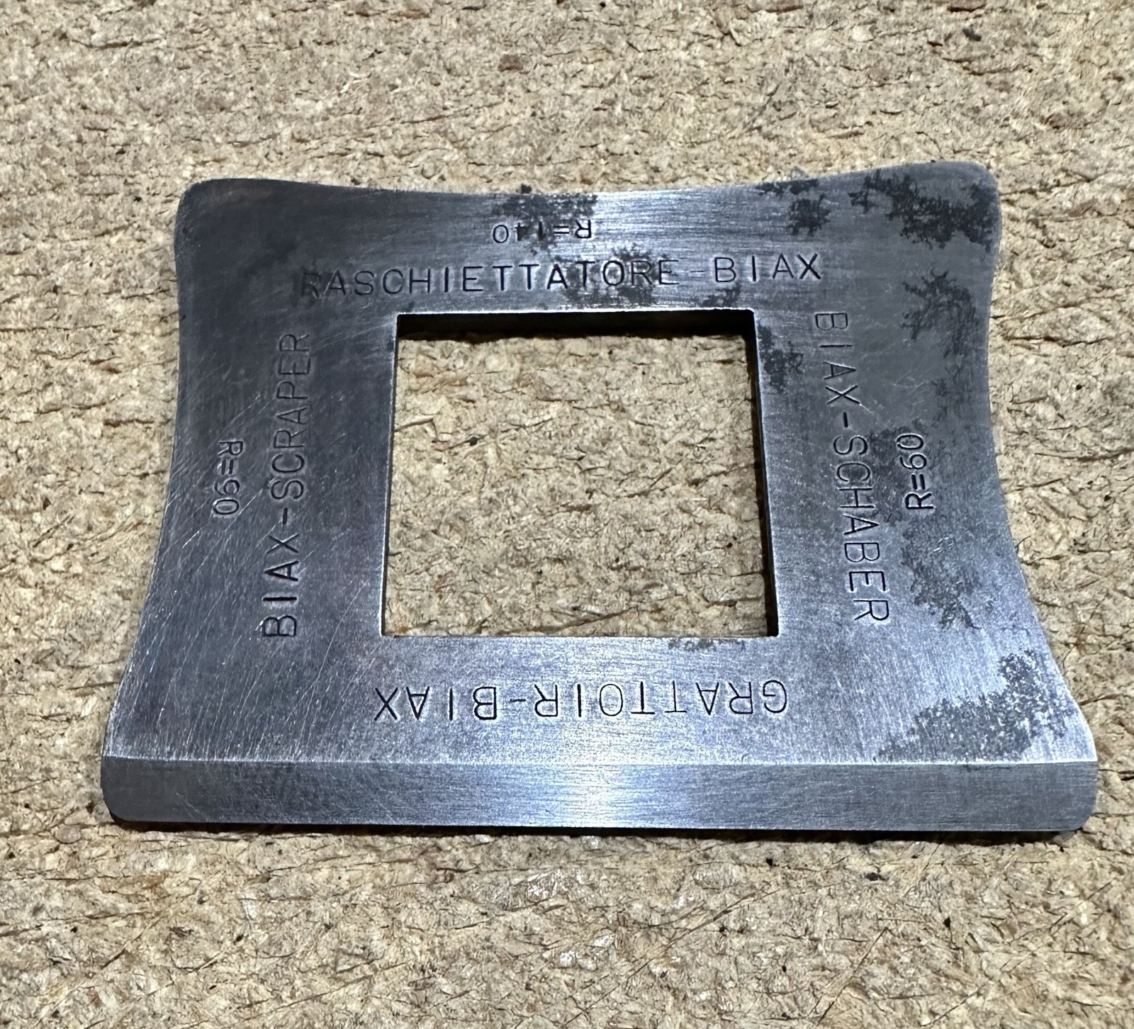 BIAX Scraper Blade Kit w/ Leather Pouch