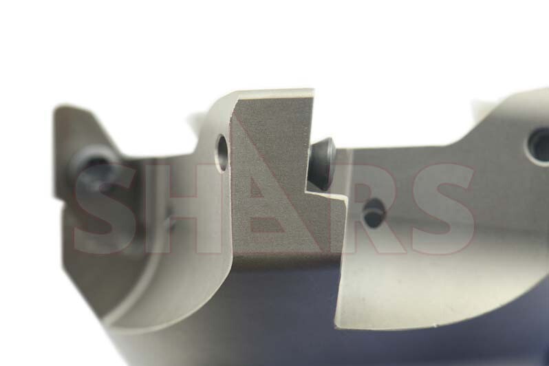 3″ 90 Degree Square Shoulder Indexable Face Mill for VPGT Insert New P[