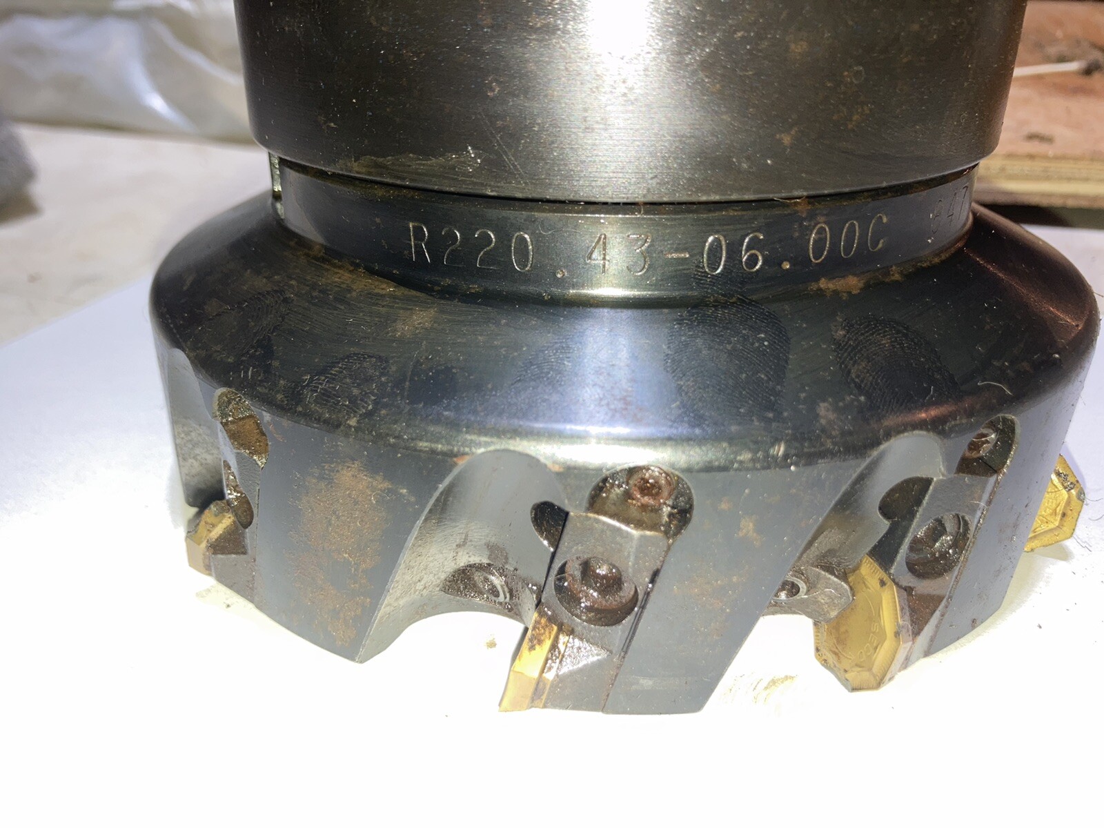 Carbolic 6” face mill R220.43-06 847 Command C6S5-2000 15154-24