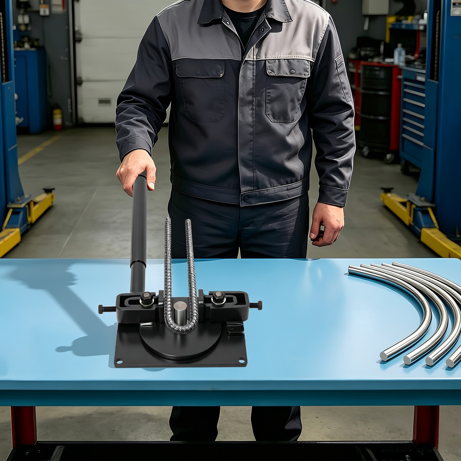 Manual Rebar Bender,Metal Rod Bar Bender,Manual Rebar Bending Machine for Steel