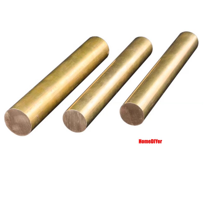 H59 Brass Round Bars Solid Rod Diameter 3mm-120mm Length 100mm 150mm 200mm-300mm