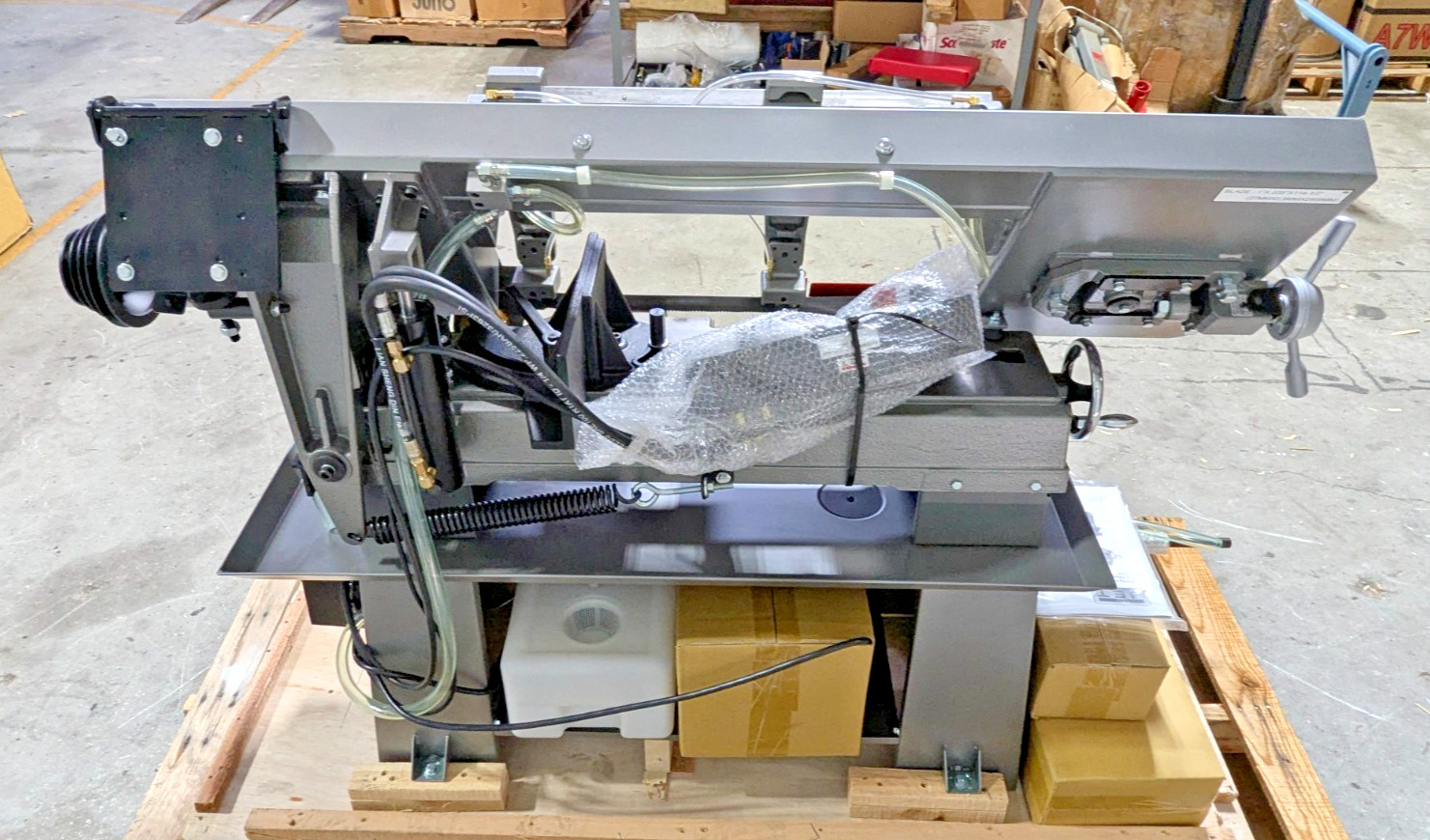 JET J-7015 8"x13" Horizontal Bandsaw 115/230V 1-1/2HP Step Pulley D