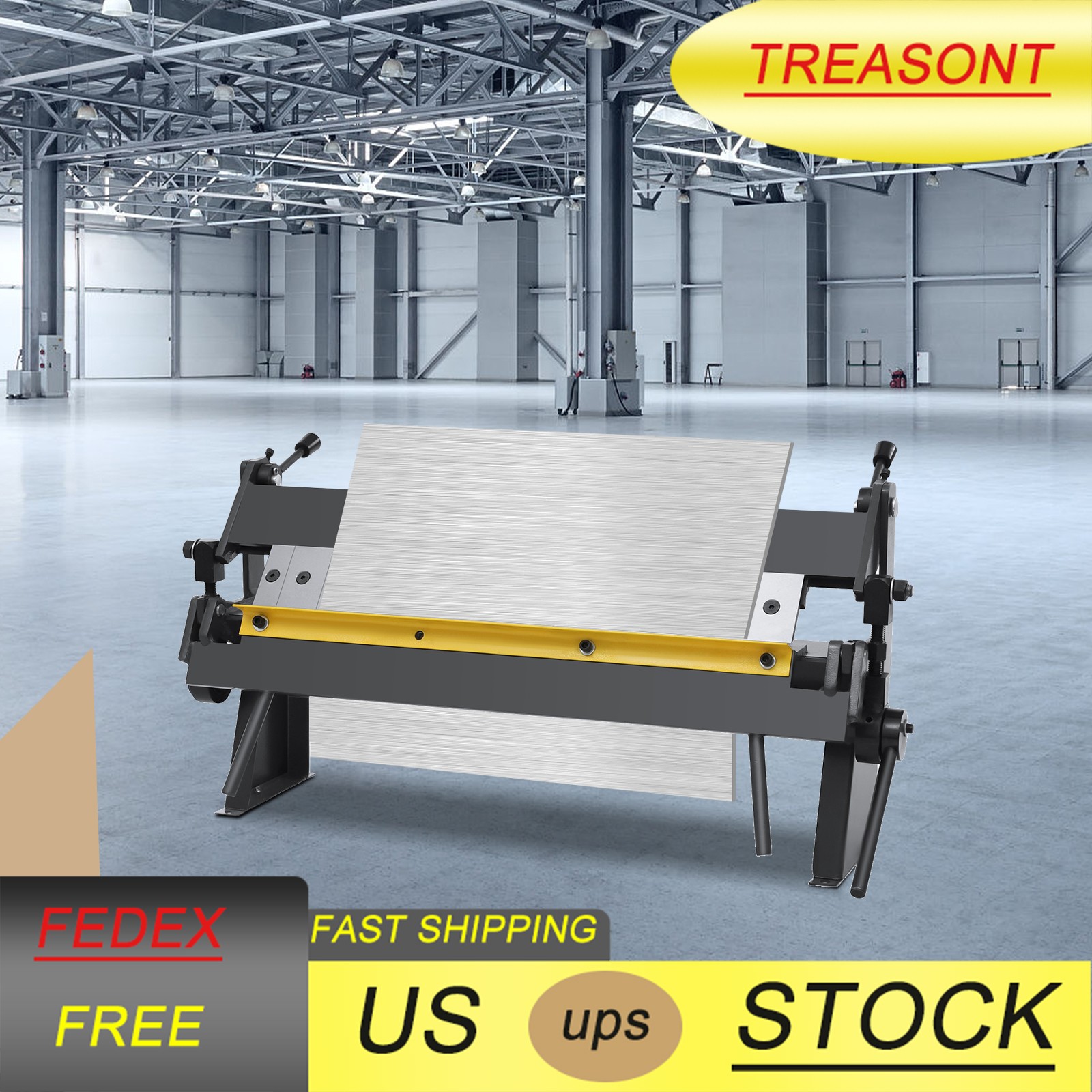 24 in Sheet Metal Bender 0-135° Brake Bending Box And Pan Brake Bending Tool
