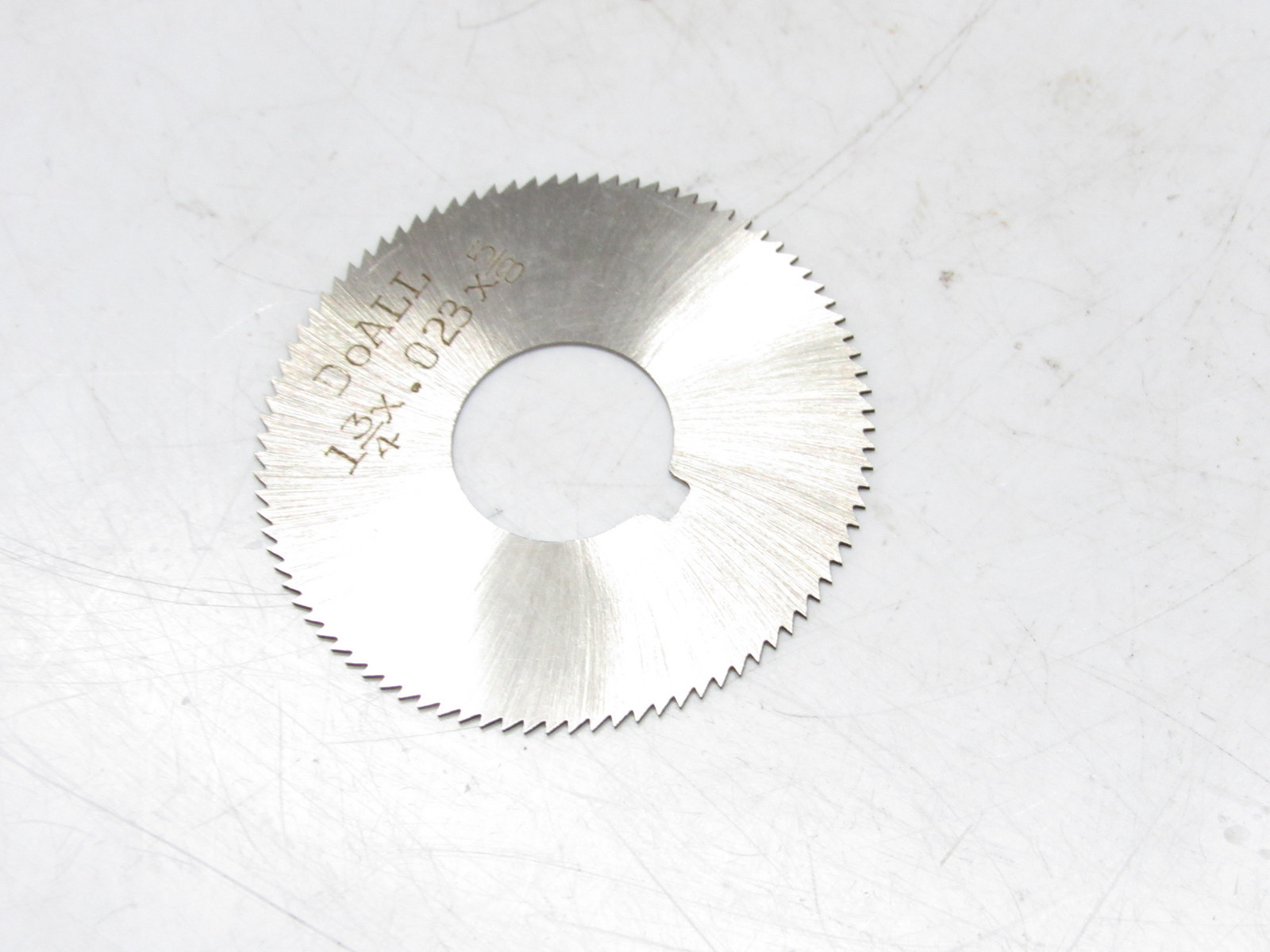 SUMMIT 1-3/4″ x .023″ x 5/8″, 90 Teeth #23 HSS Straight Cutting Slotting Saw