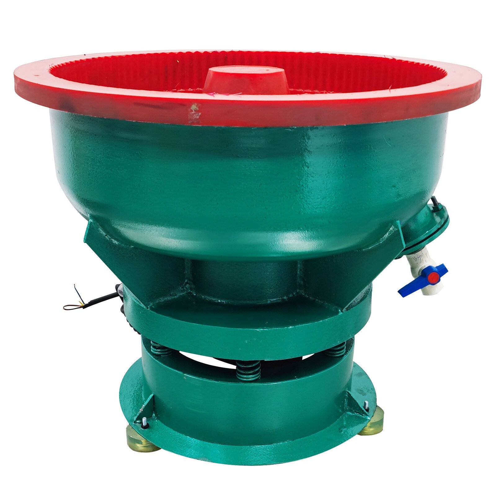 Vibration Deburring Polishing Machine Instruments Polisher 1440RPM 80L 1100W