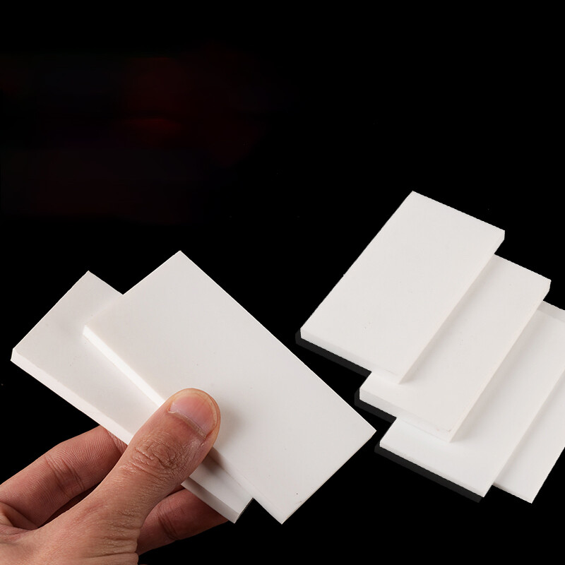 PTFE Plate Sheet High Temperature 0.5/1/2/3/4/5mm Thick Plastics Plate White