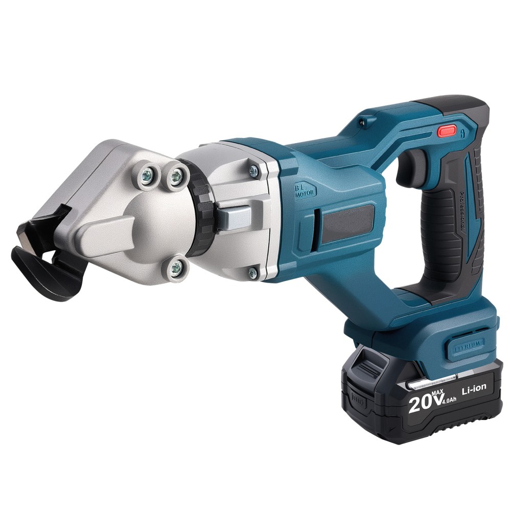 Cordless Metal Shear 20V 2800 SPM 360° Pivoting Head Cuts 18 GA Steel