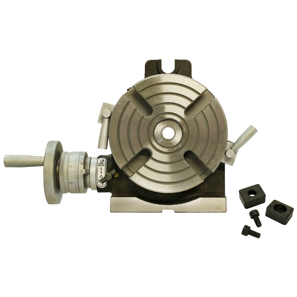 6″ Horizontal & Vertical Rotary Table Vernier Reading Milling Drilling
