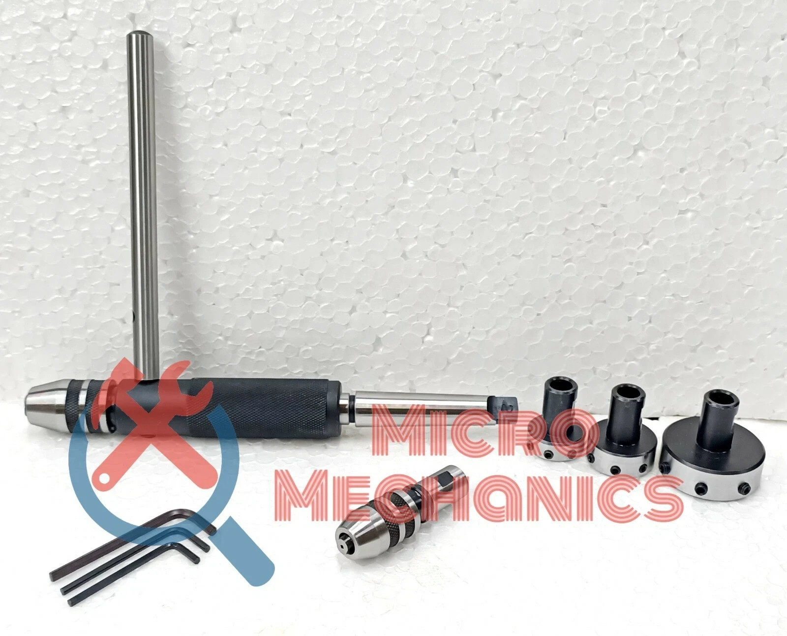 3MT Lathe Tailstock Tap And Die Holder set Sliding Floating Type MT3 Shank INCH