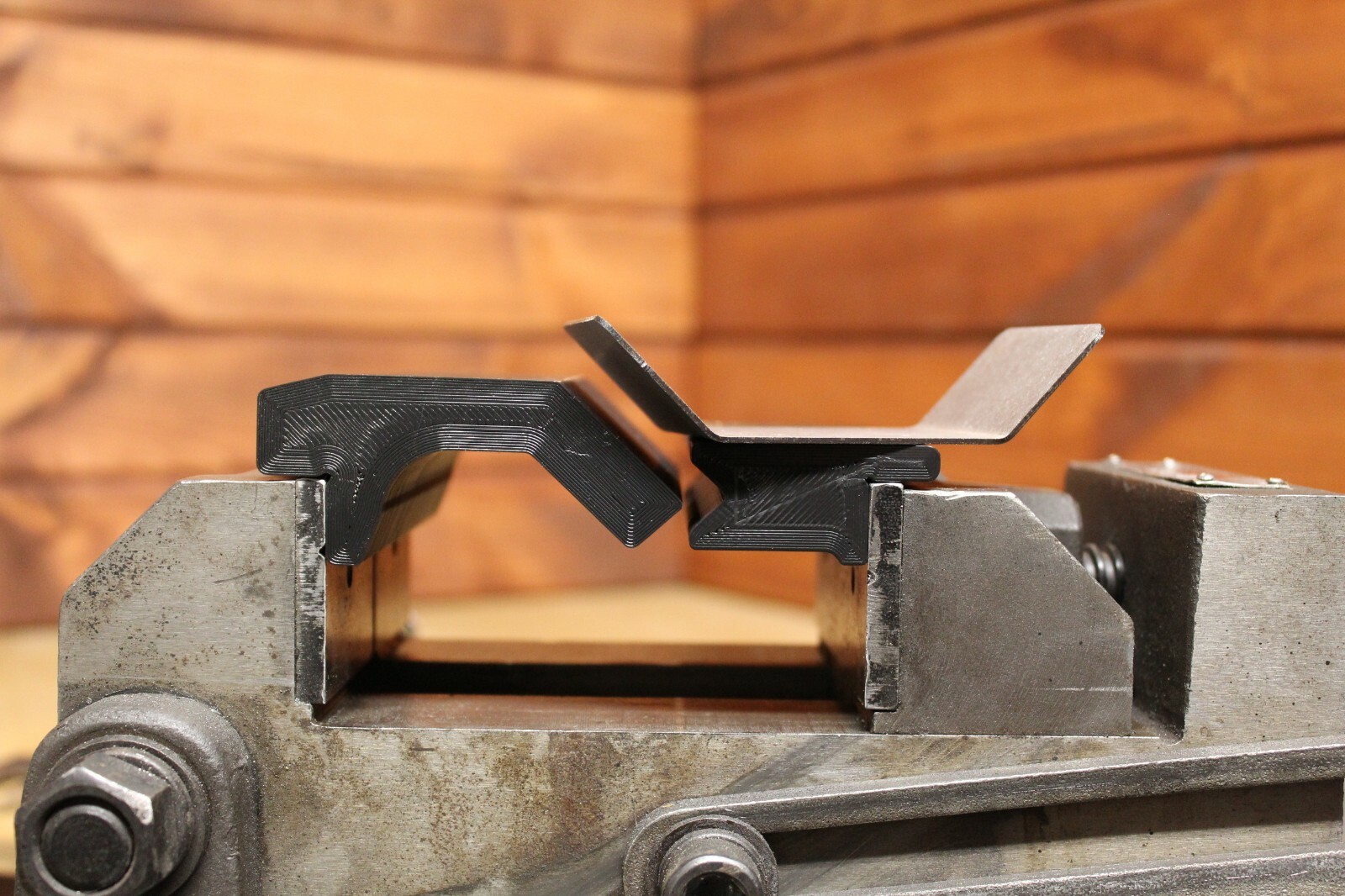 18ga 1/2″ 90 deg Gooseneck (2″) – 3D Printed Vise Press Brake Dies
