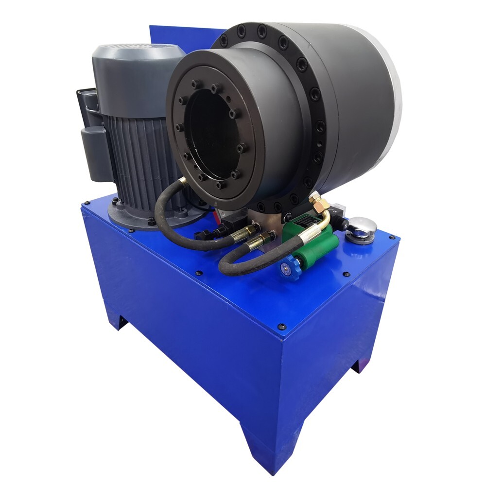 High Pressure Hose Crimper Hydraulic Pipe Shrinking Clamping Machine with 10Dies
