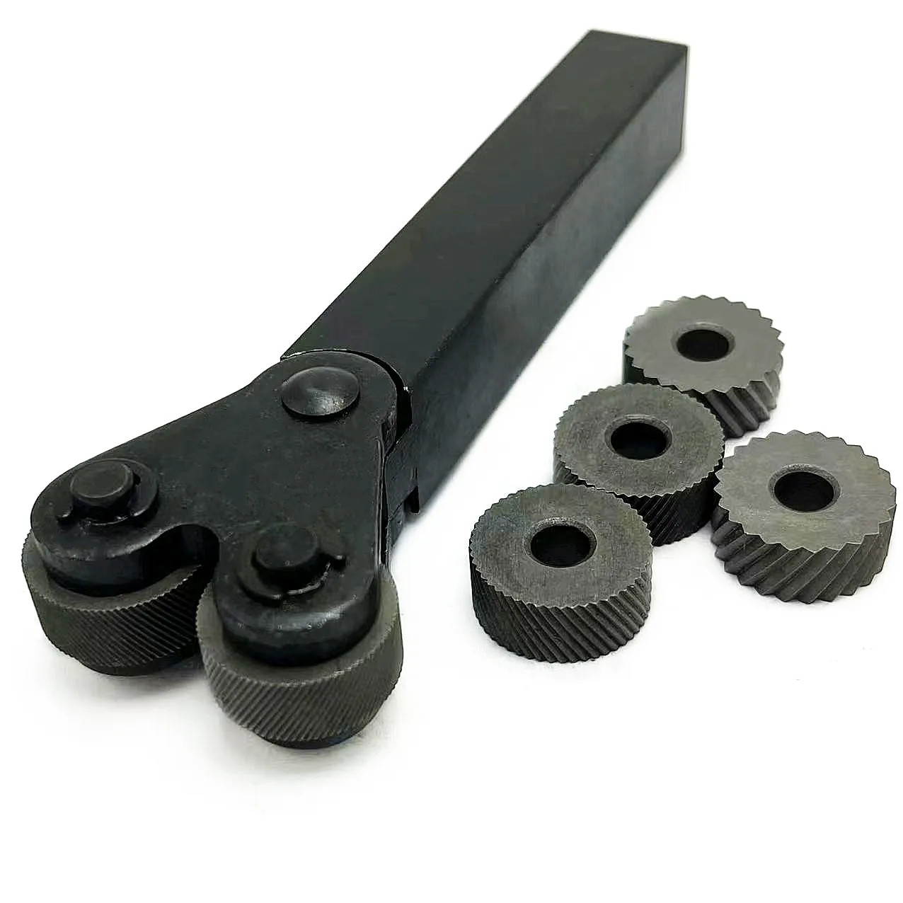 Reticulated HSS Knurling Knife 0.6mm 1.0mm 2.0mm Inner-Hole 18×16mm Lathe Tool