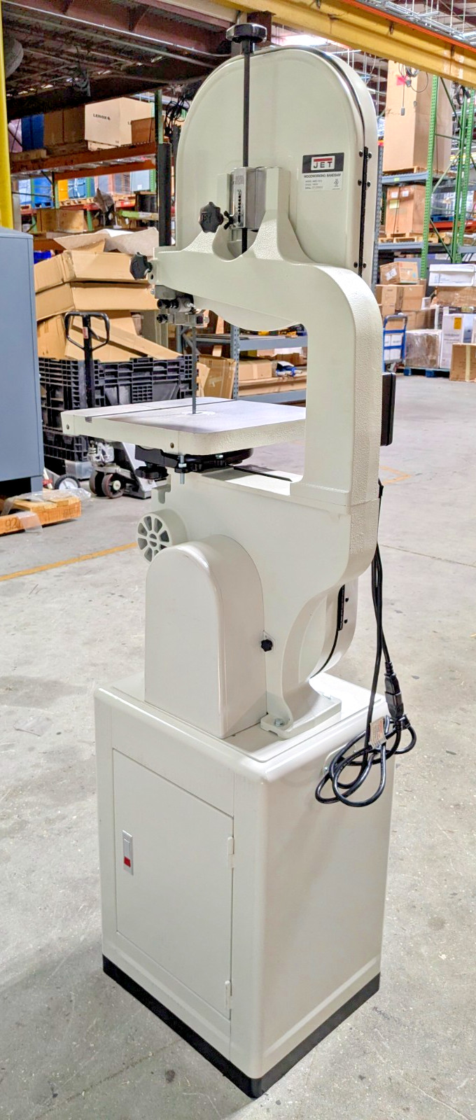 JET JWBS-14CS 14" Vertical Bandsaw 6" Height Capacity 115/230V 1HP