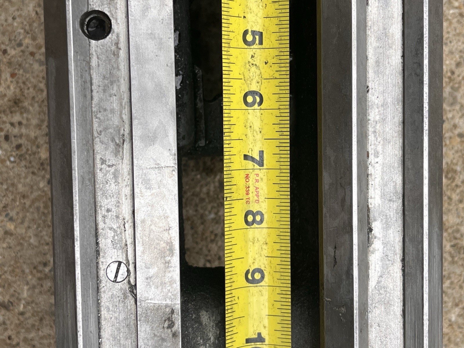 South Bend 9” Or 10K Lathe Bed, Rack & Risers Holes For QCGB – See Photos