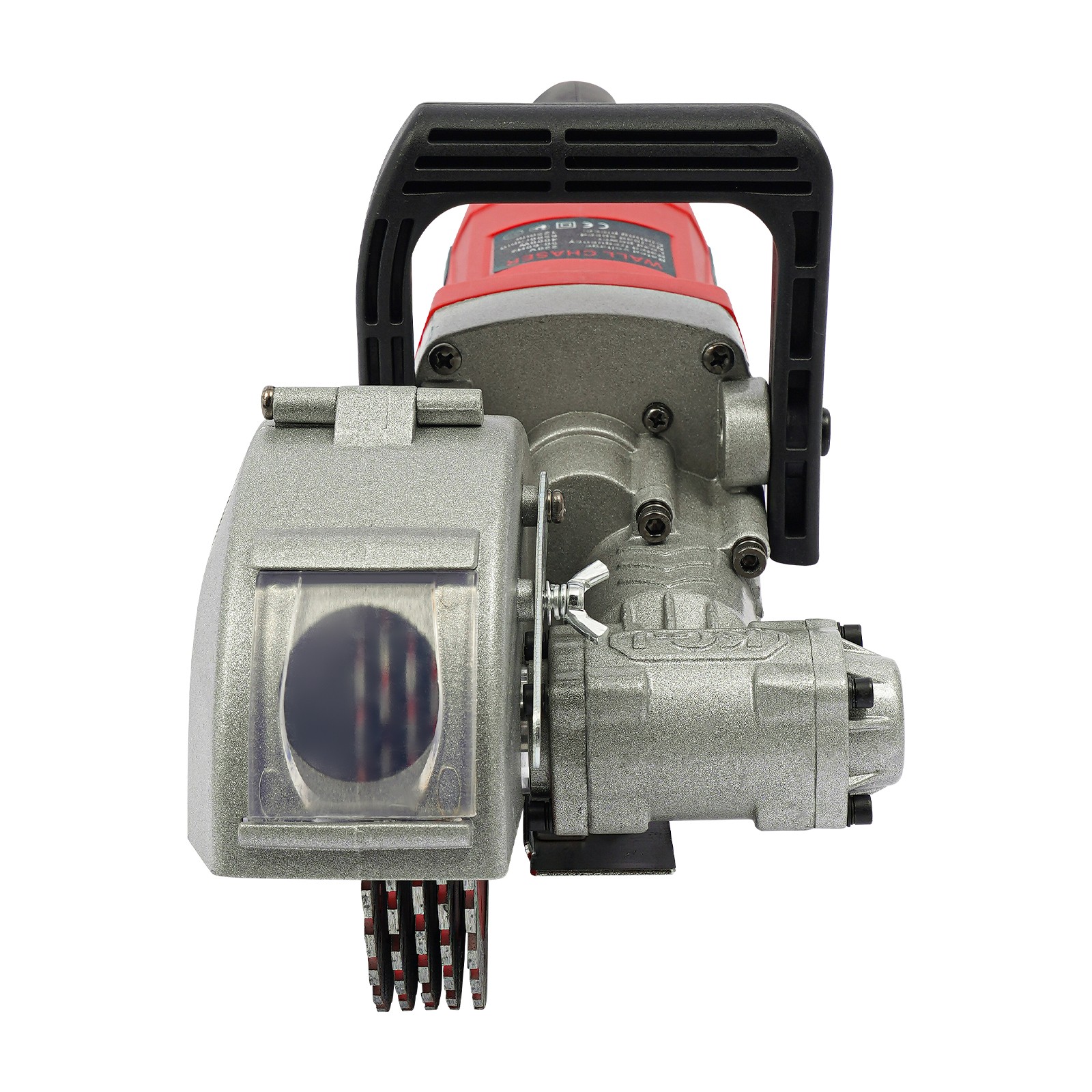 Red Electric Wall Groove Cutting Machine, Slotting Machine, Concrete Wall Chaser