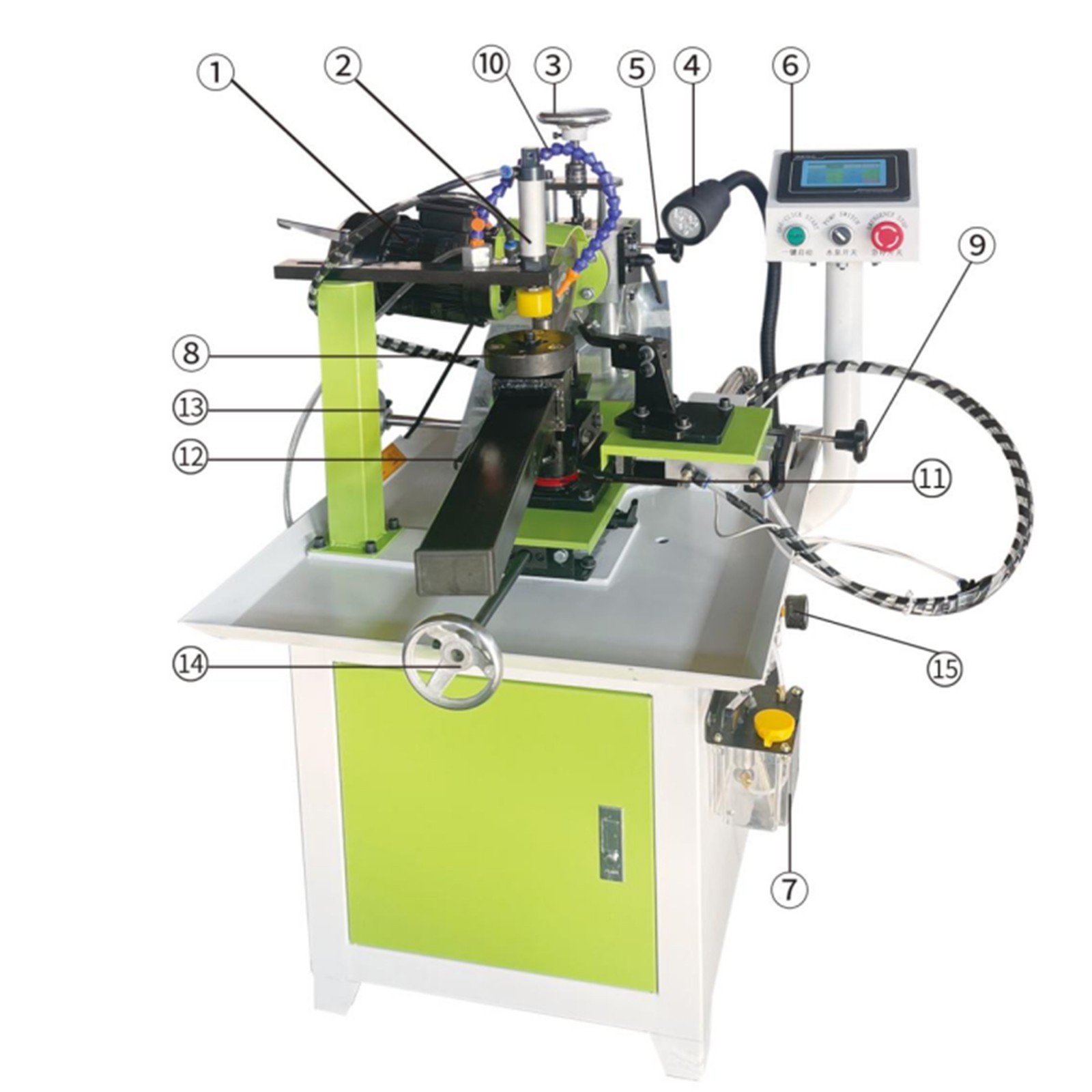 Automatic Gear Grinding Machine 3.9-31.5″ Alloy saw blade Grinder Shapener 220V