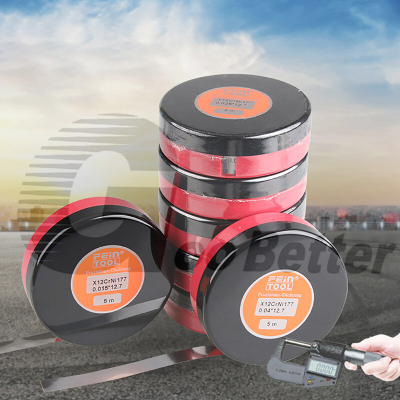 Ultra-Thin Stainless Steel Foil Sheet Fine Plate Strip Roll Thick 0.005mm -1.5mm