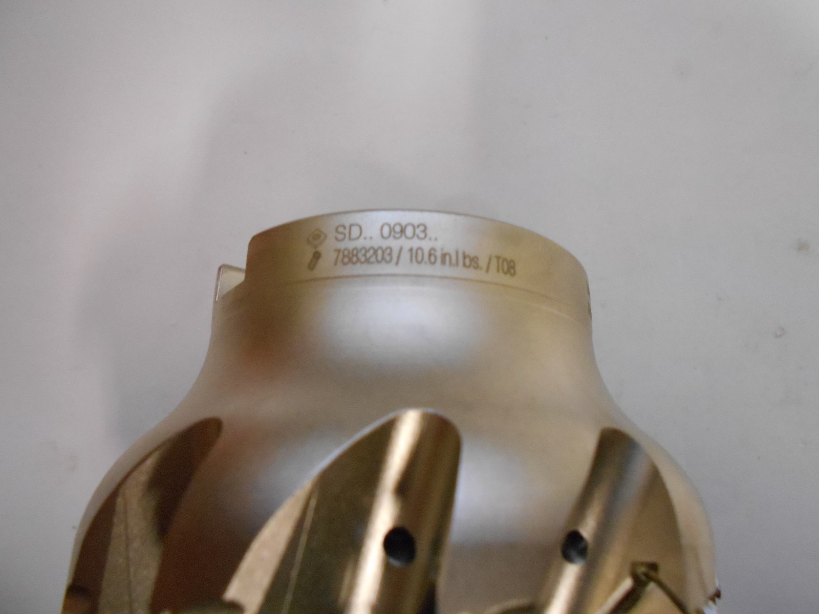 Hertel Indexable Chamfer and Angle Face Mill 3" Cutting Diam. 84741792