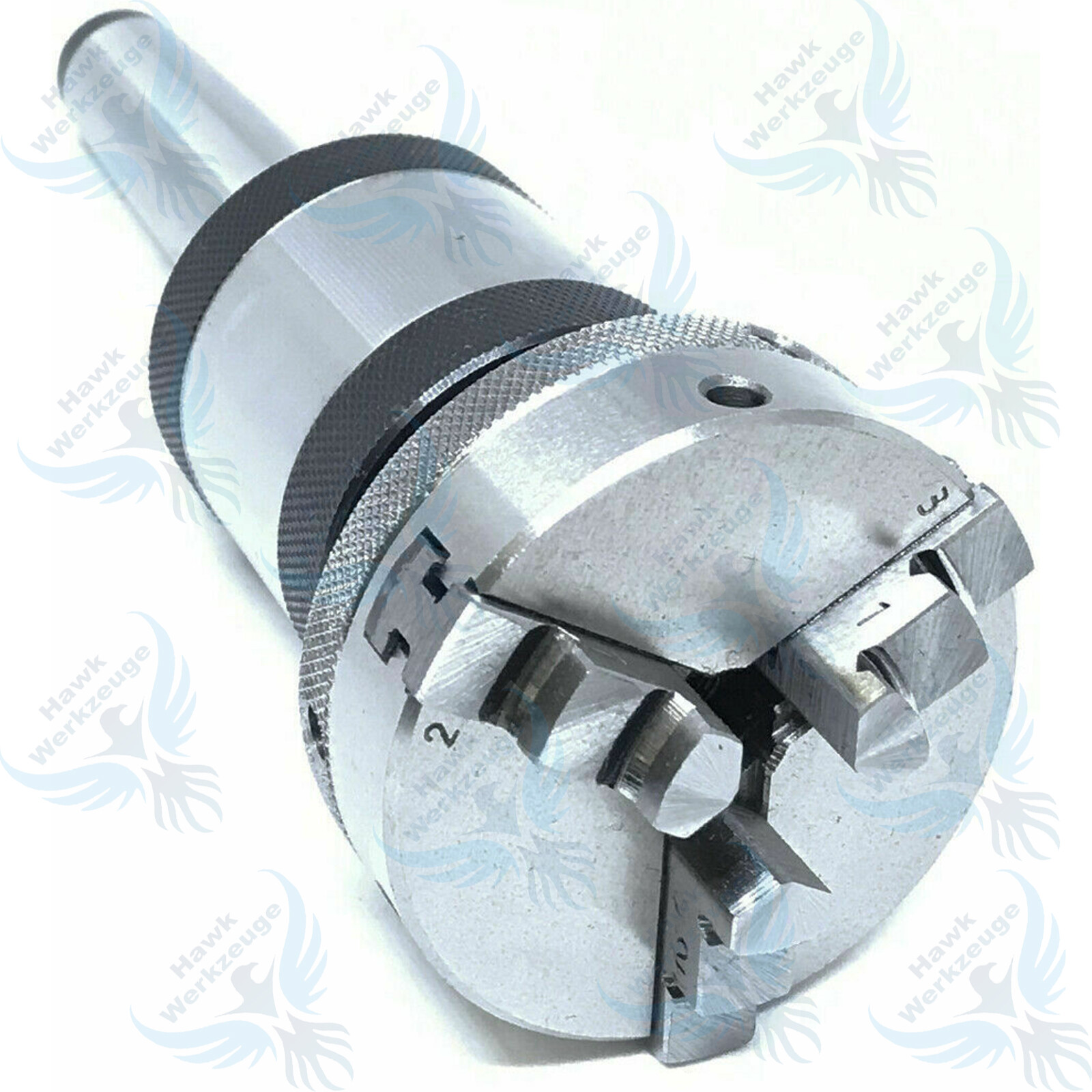 MT2 Revolving Center 2MT Shank 3 Jaw Self Centering 65mm 2-1/2″ Mini Lathe Chuck