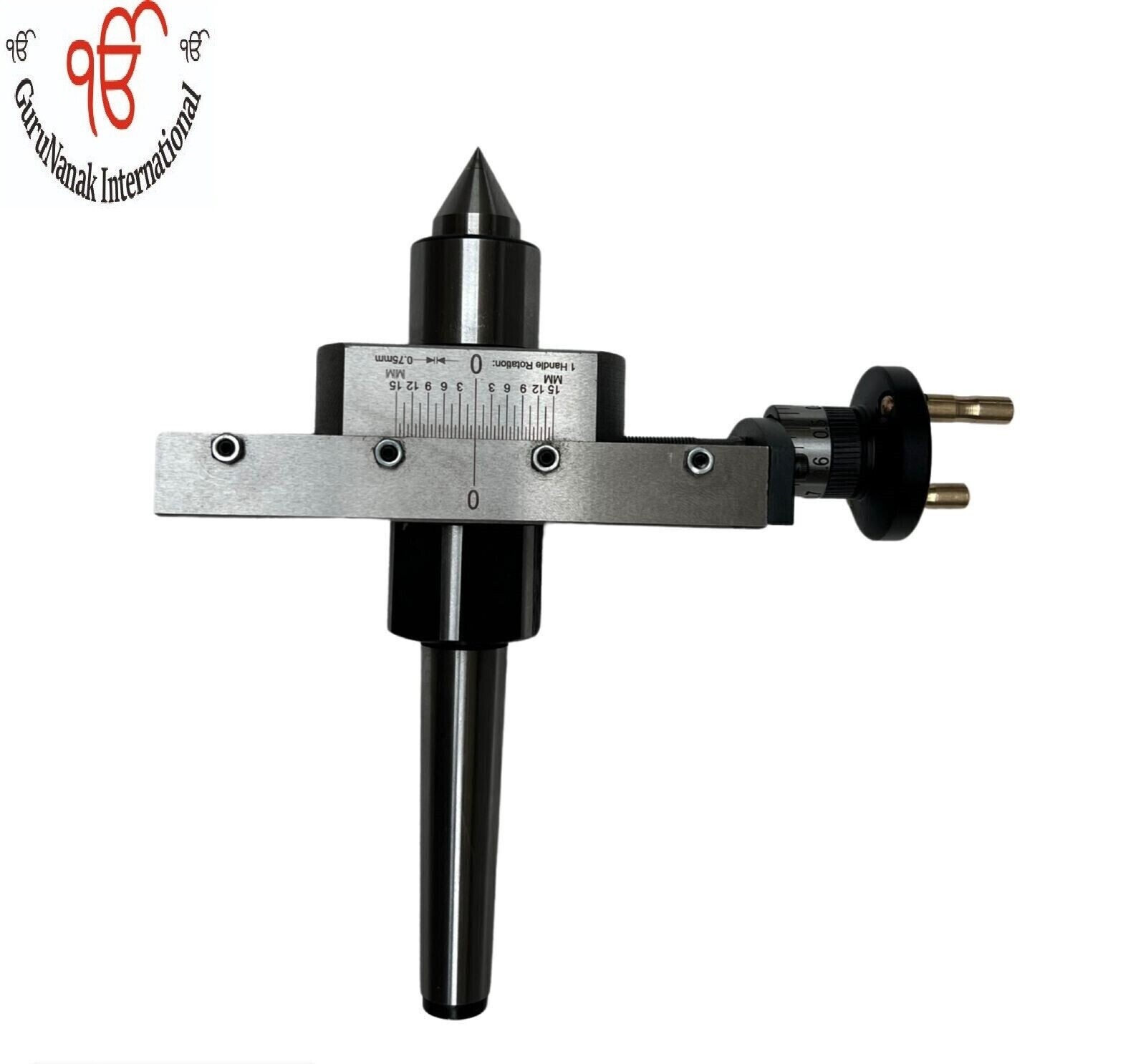 NEW Lathe Taper Turning Attachment MT3 Shank w/ Revolving Live Center Tool Kit