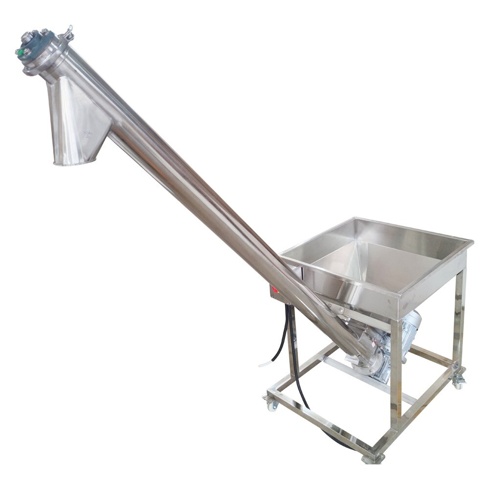 Screw Conveyor Automatic Feeding Machine Granules Screw Feeder 110v 3m³/h