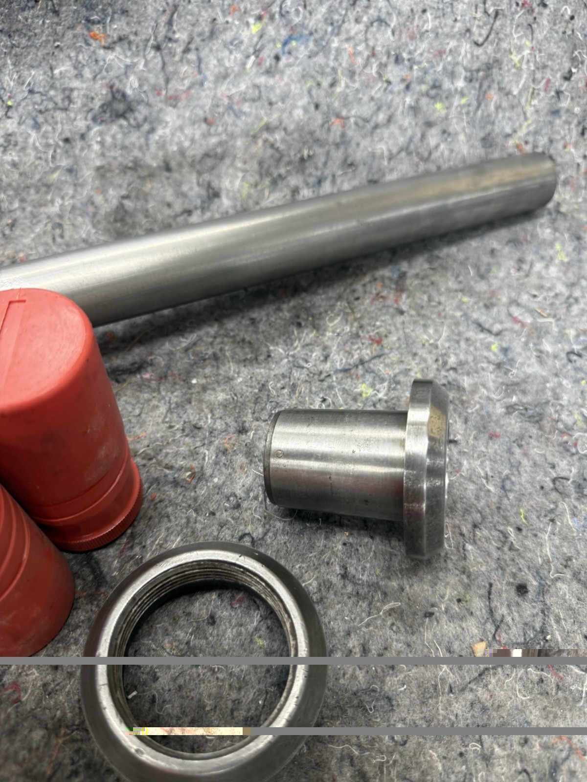 South Bend Lathe 5C Draw Bar Setup With 9 Collets