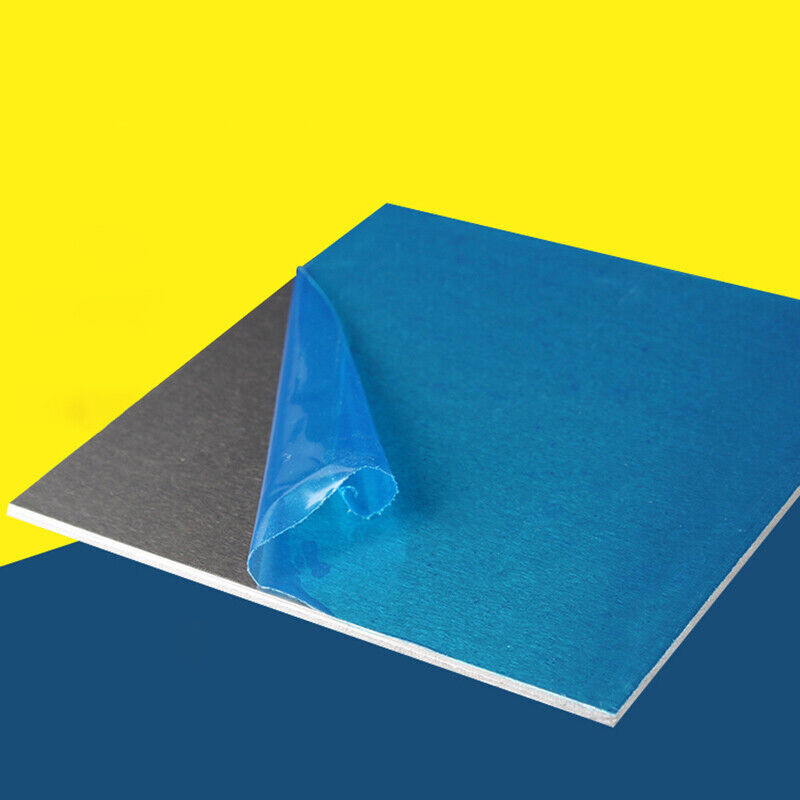 Aluminium Sheet Metal Plate Flat 1/1.5/2/3/4/5/6mm Thick Multiple Size Available