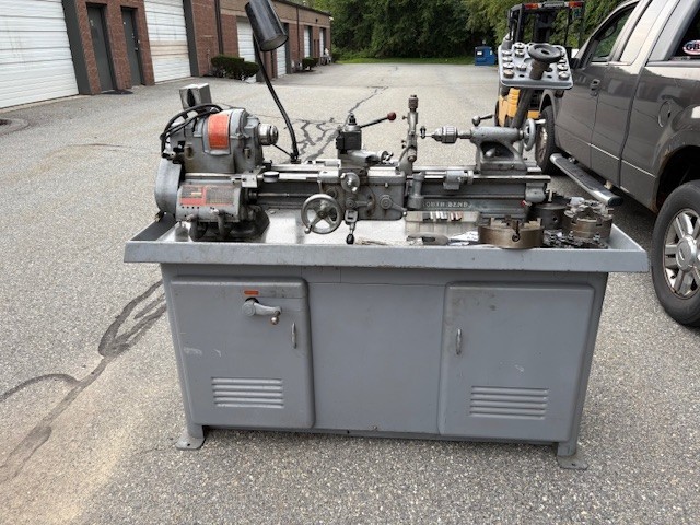 South Bend Toolroom Lathe 10″ x 30′ Heavy 10 Factory Base with cabinets /Tooling