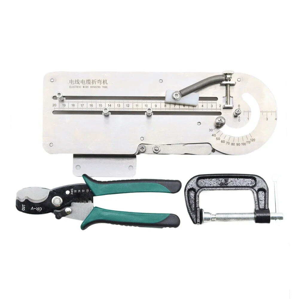 Manual Small and Cable Bending Machine Iron Wire Copper Wire Bender 2.5-35MM