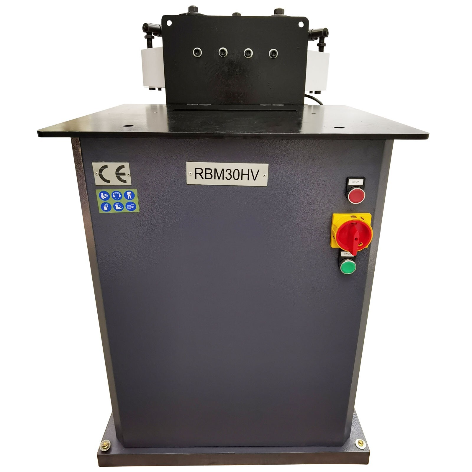 1.1KW 220V Three Roller Round Bending Machine Horizontal Vertical Pinch Roll Ben