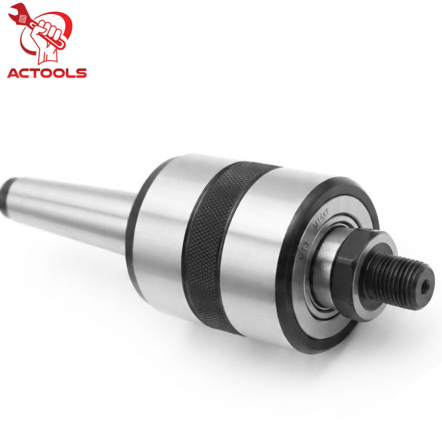 New MT3 Revolving Center Live Center Thread M14x1 Morse Taper Shank USA ACTOOLS