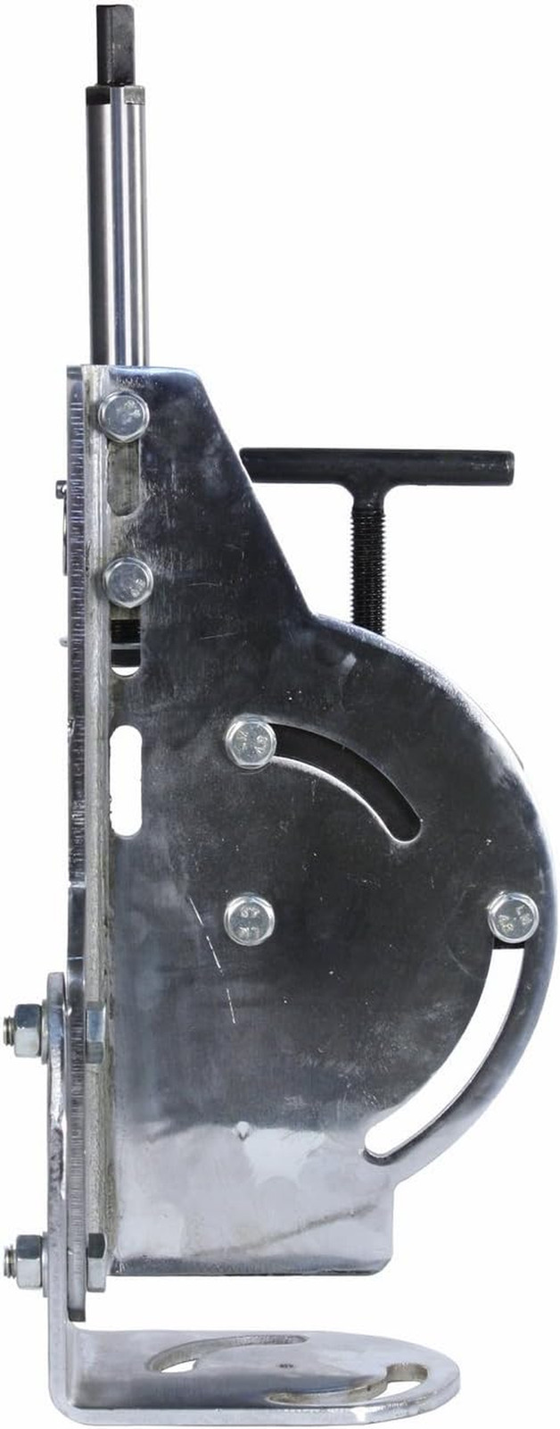 Tube and Pipe Notcher Tool – 2″ Capacity, 0-60° Angle Cuts, Drill Press Mount, C