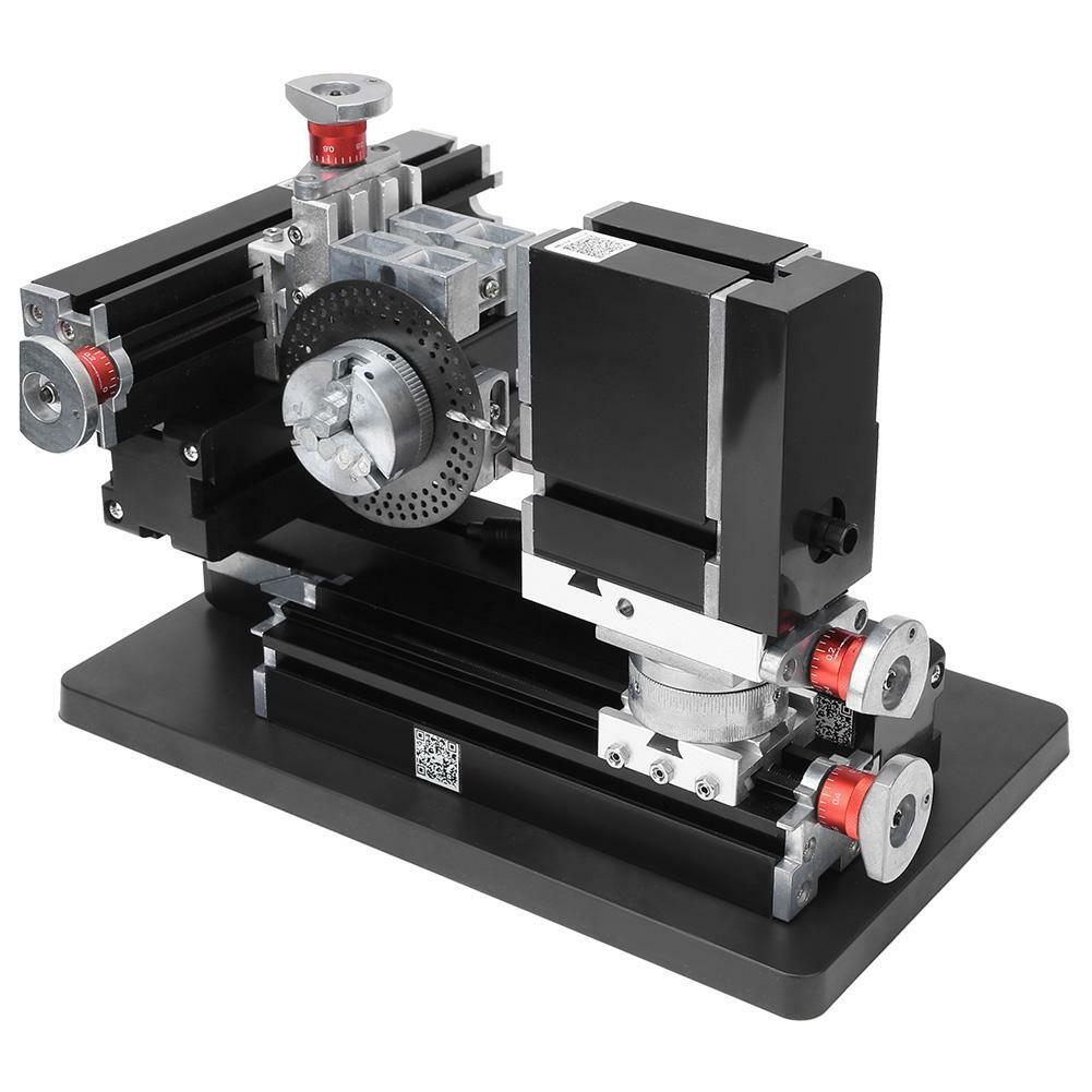 100-240V 60W All-Metal Drilling Milling Machine Kits DIY Tool XYZ Shaft 12000rpm