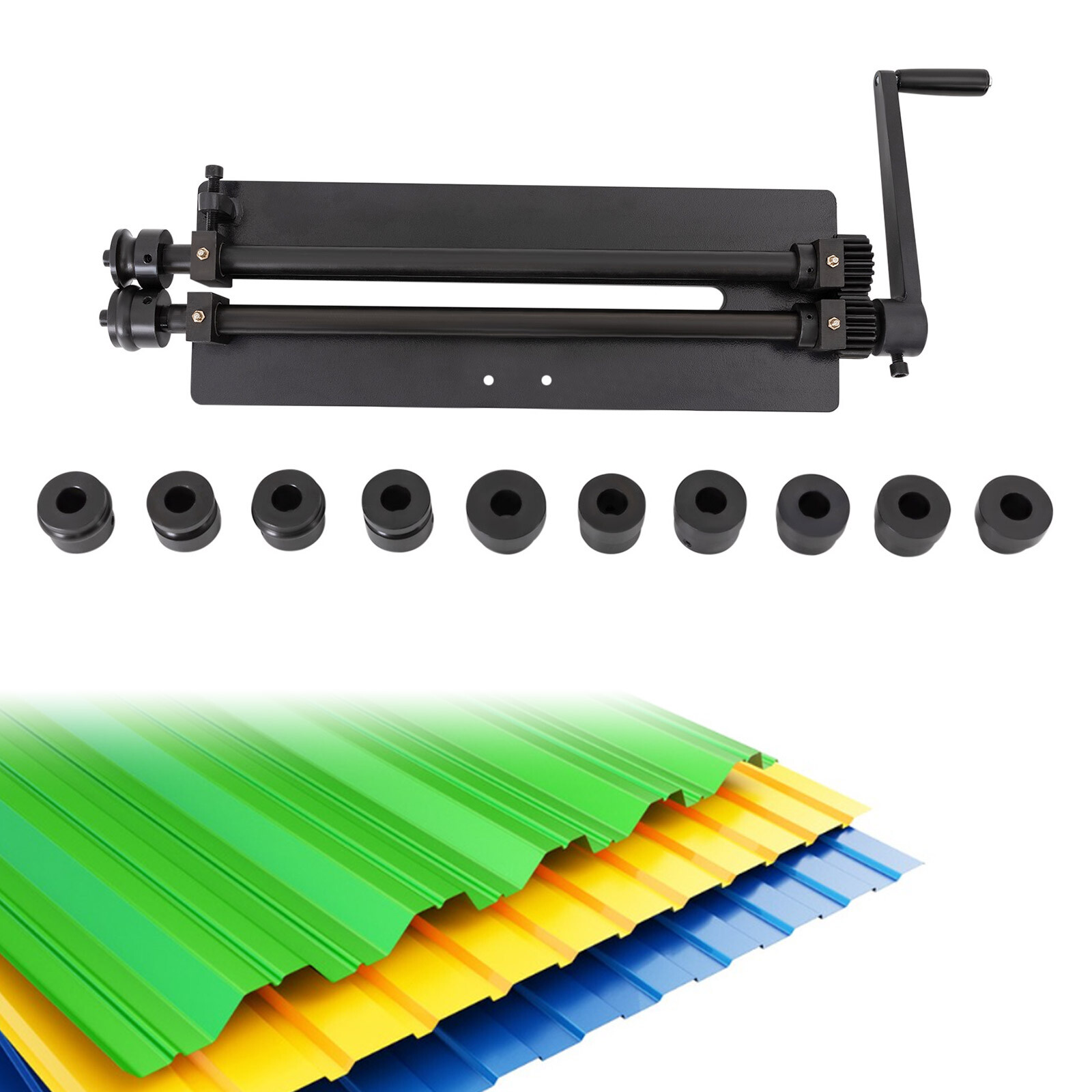 RM-18 Metal Sheet Fabrication Bead Roller Tool with 6 Dies 1/16″, 1/8″, 1/4″ NEW