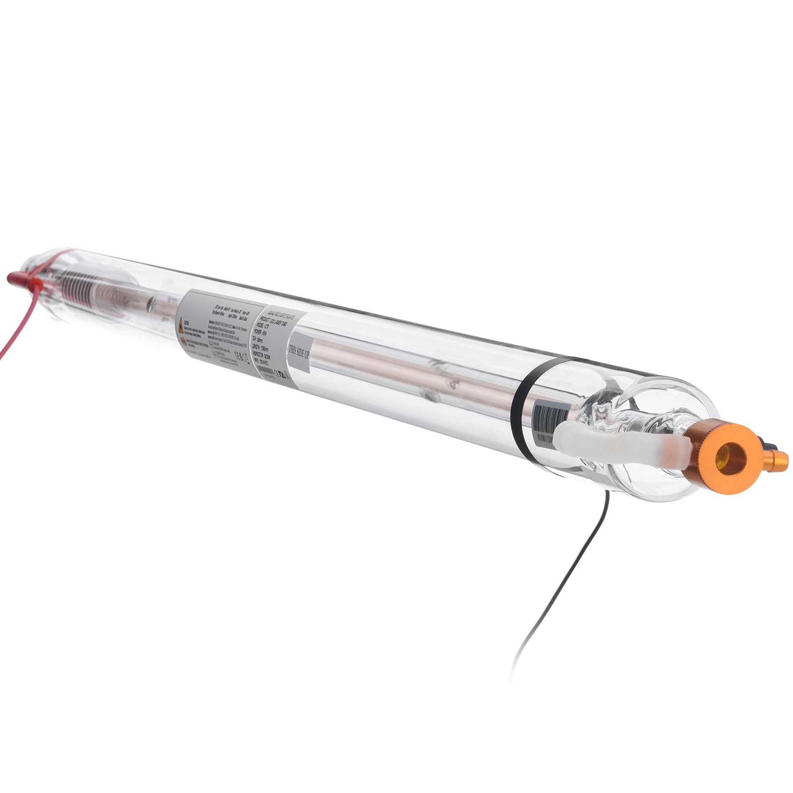 Uimoso 60W CO2 Laser Tube 49.2 in / 1250 mm Borosilicate Glass Cutter Tube