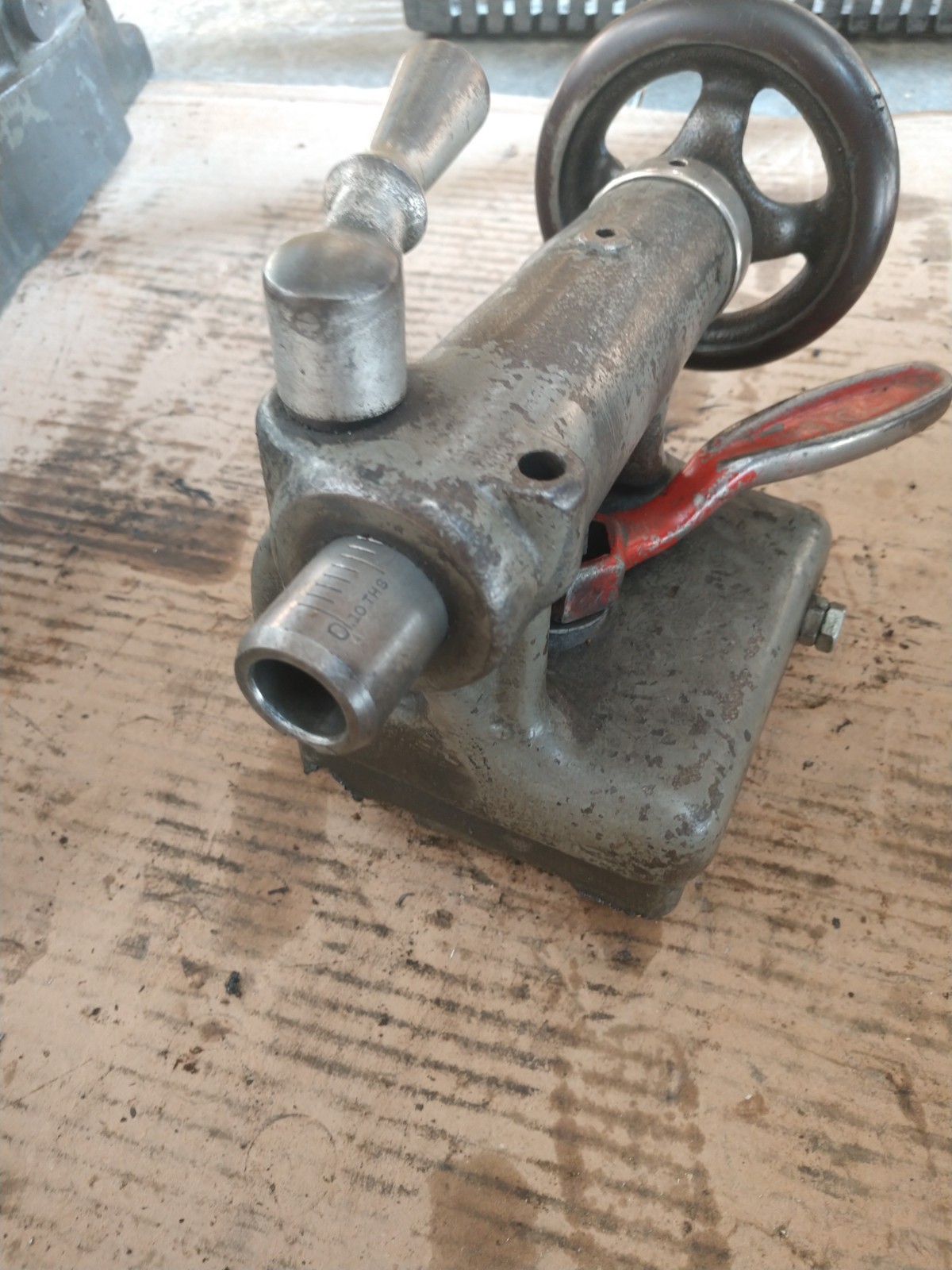 South bend, Heavy 10, 10L, Tail Stock, Tailstock, Tailstock Bed Clamp Used