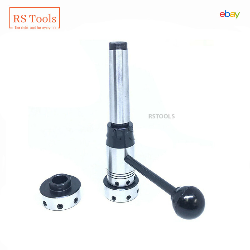 New Lathe Tailstock Floating Type Die Holder Set 2MT Shank Size MT2 RSTOOLS