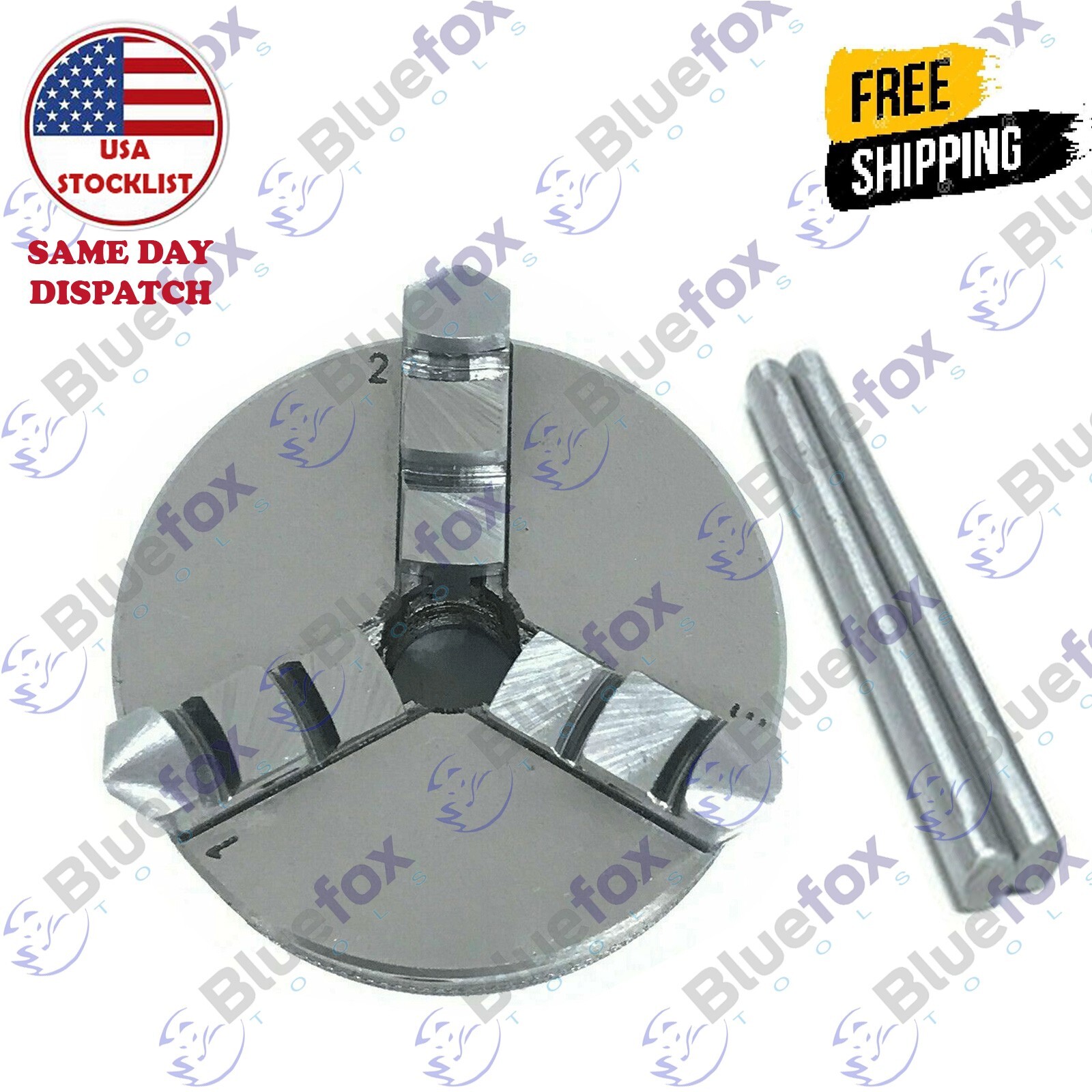 65 MM 3 Jaw Mini lathe Chuck Self Centering Chuck 65mm Dia M14 X 1 Unimat Thread