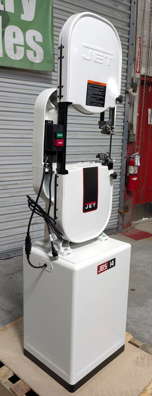 JET JWBS-14CS 14 inch Woodworking Band Saw 115/230V 1HP NEW / Missing Table