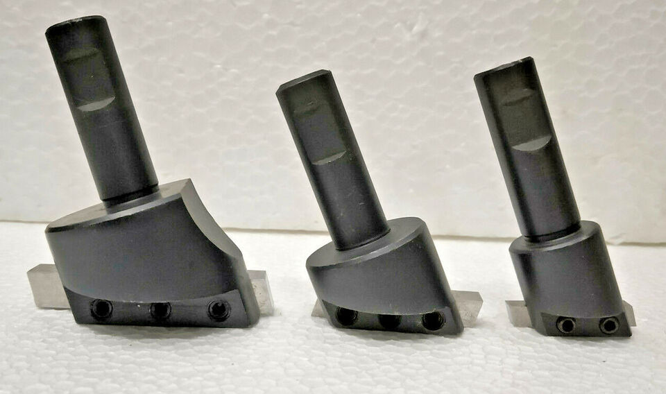 FLY CUTTER 3 PC SET 1/2″ SHANK + 3 PC H.S.S SQUARE TOOL-BIT WITH WOODEN STAND