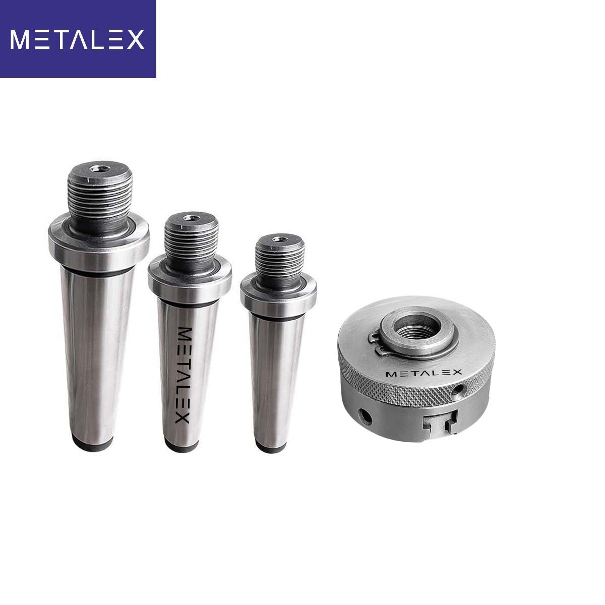 2″ 3 Jaw Self Centering Mini Small Baby Lathe Chuck Set MT1 MT2 & MT3 Arbors Kit