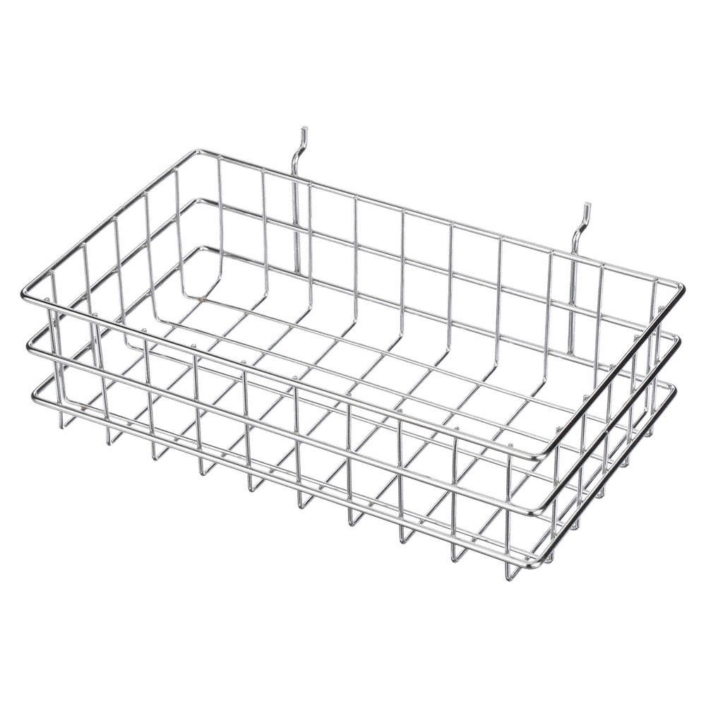MARLIN STEEL WIRE PRODUCTS 923-12 Storage Basket,Rectangular,Steel 52JA87